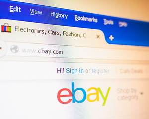 Image showing Ebay home page
