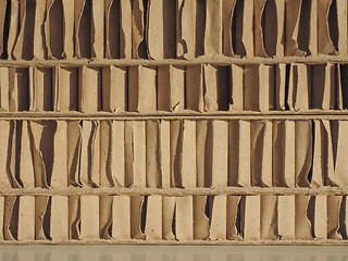 Image showing Corrugated cardboard