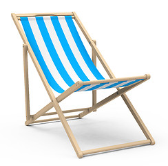 Image showing the beach chair