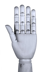 Image showing Open palm