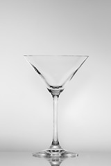 Image showing Empty Martini glass