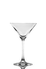 Image showing Empty Martini glass