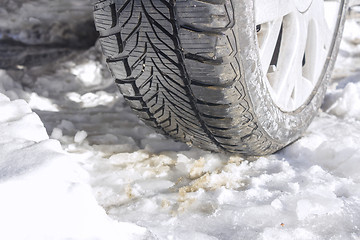 Image showing Winter tire
