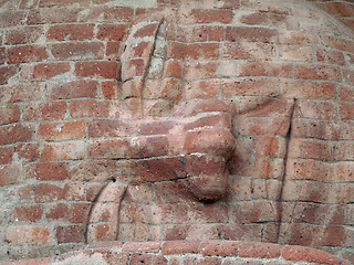 Image showing sleeping buddha statue
