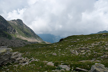 Image showing Hiking in Alps