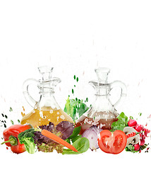 Image showing Salad Ingredients