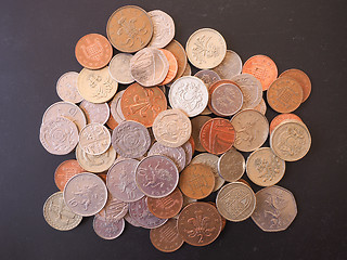 Image showing UK Pound coin