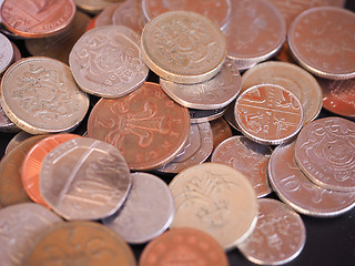 Image showing UK Pound coin