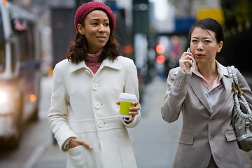 Image showing Business Women Walking