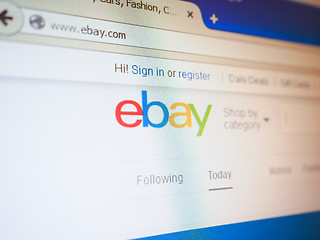 Image showing Ebay home page