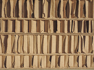 Image showing Corrugated cardboard