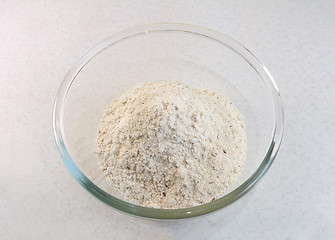Image showing Bread flour mix with mixed seeds