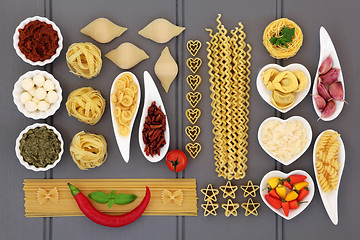 Image showing Mediterranean Food Collage