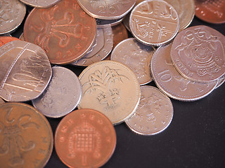 Image showing UK Pound coin