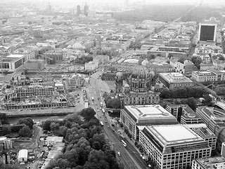 Image showing  Berlin aerial view 