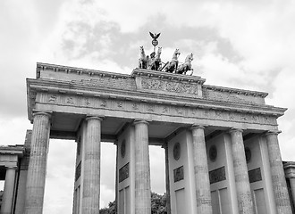 Image showing  Brandenburger Tor Berlin 