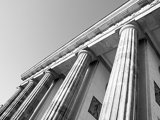 Image showing  Brandenburger Tor Berlin 