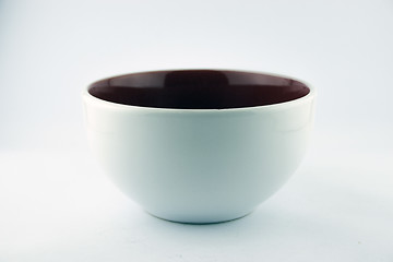 Image showing Empty plastic bowl 