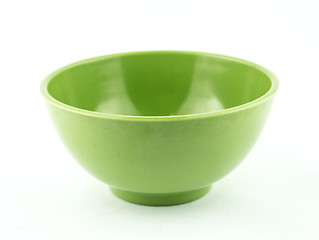 Image showing Empty plastic bowl 
