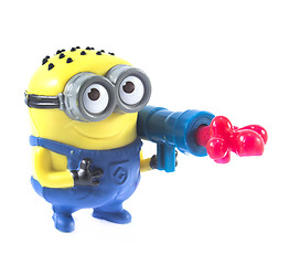 Image showing Minion Stuart Blaster toy figure