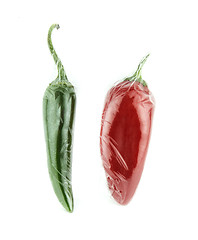 Image showing Red hot chili pepper 