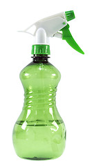 Image showing Green plastic spray 