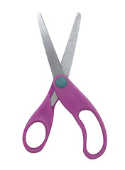 Image showing Pink scissors