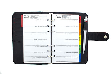 Image showing notebook,