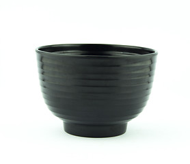 Image showing Empty plastic bowl 