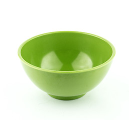 Image showing Empty plastic bowl 