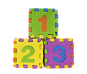 Image showing English Alphabet puzzle
