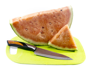 Image showing Slices of watermelon