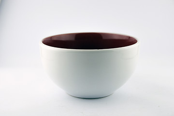 Image showing Empty plastic bowl 