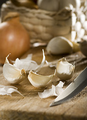 Image showing garlic