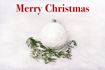 Image showing Merry Christmas