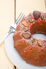 Image showing chestnut cake bread dessert
