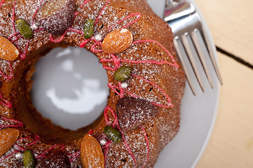 Image showing chestnut cake bread dessert