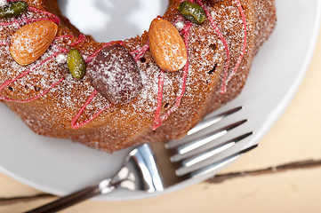 Image showing chestnut cake bread dessert