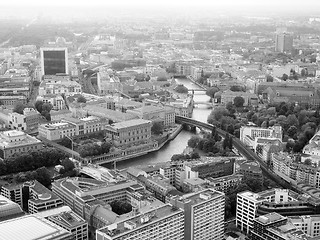 Image showing  Berlin aerial view 