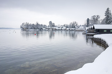 Image showing Tutzing snow