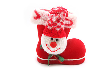 Image showing Christmas boots 