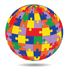 Image showing puzzle sphere