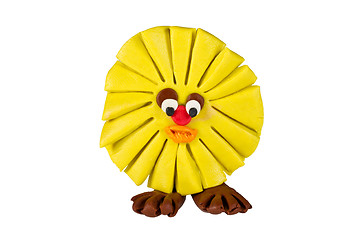 Image showing Sun of plasticine