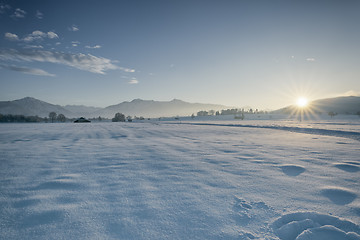 Image showing winter scenery