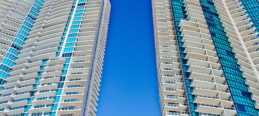 Image showing Modern Condominium Towers