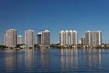 Image showing Condominium buildings in Miami, Florida.
