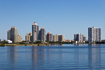 Image showing Condominium buildings in Miami, Florida.