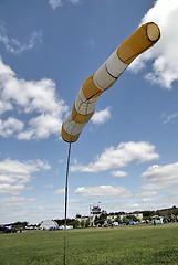 Image showing Airport windsock