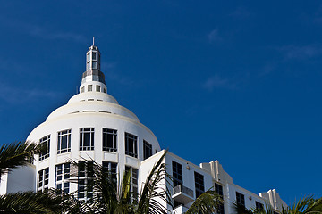 Image showing South Beach art deco building in Miami, Florida