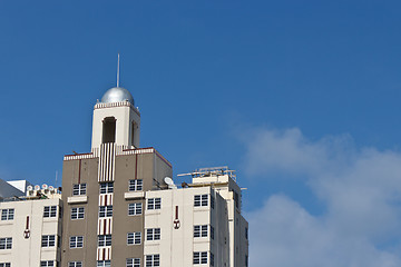 Image showing South Beach art deco building in Miami, Florida